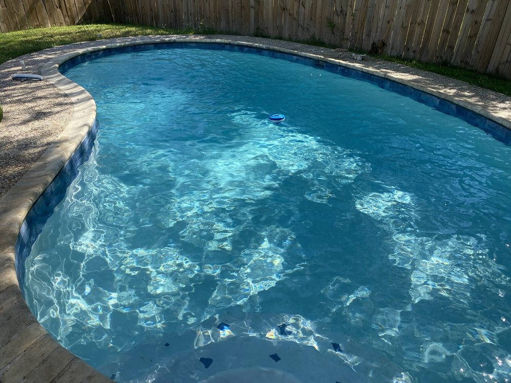 Pool after service