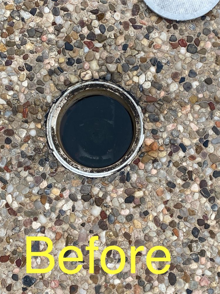 Valve replacement in progress